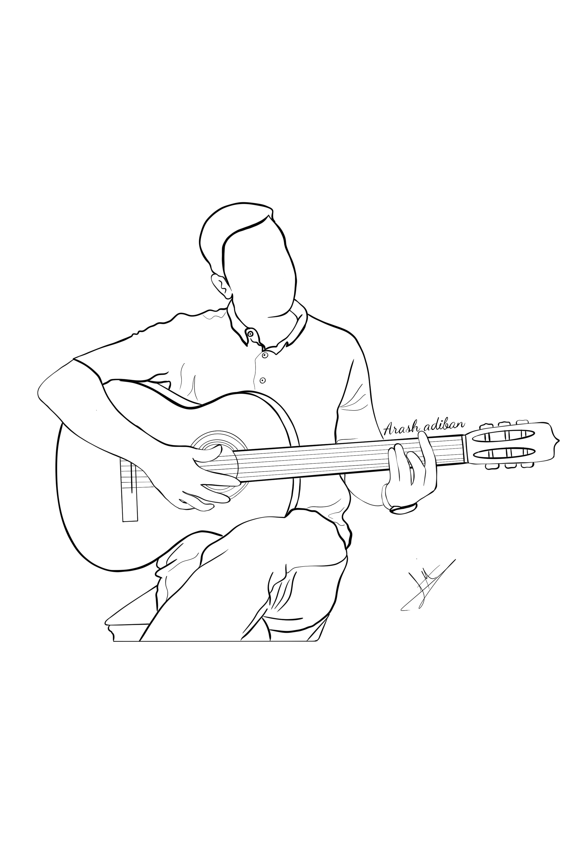 لاین‌آرت - نمونه 6