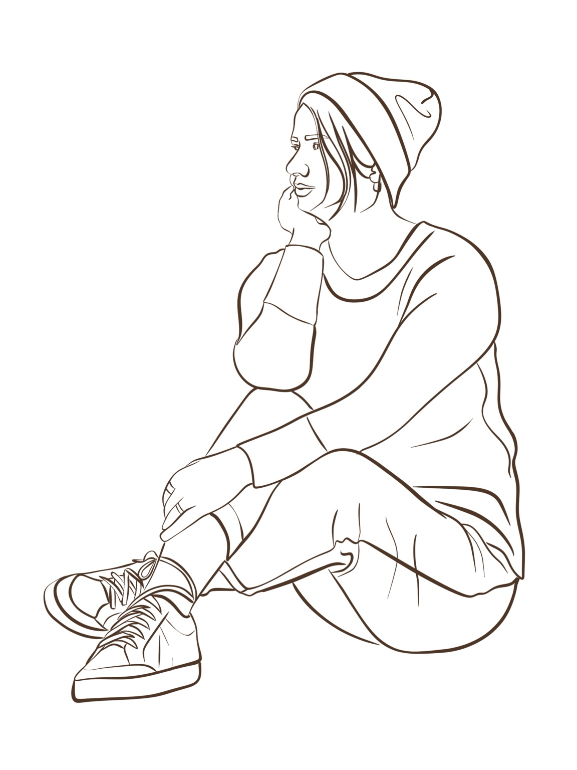 لاین‌آرت - نمونه 9